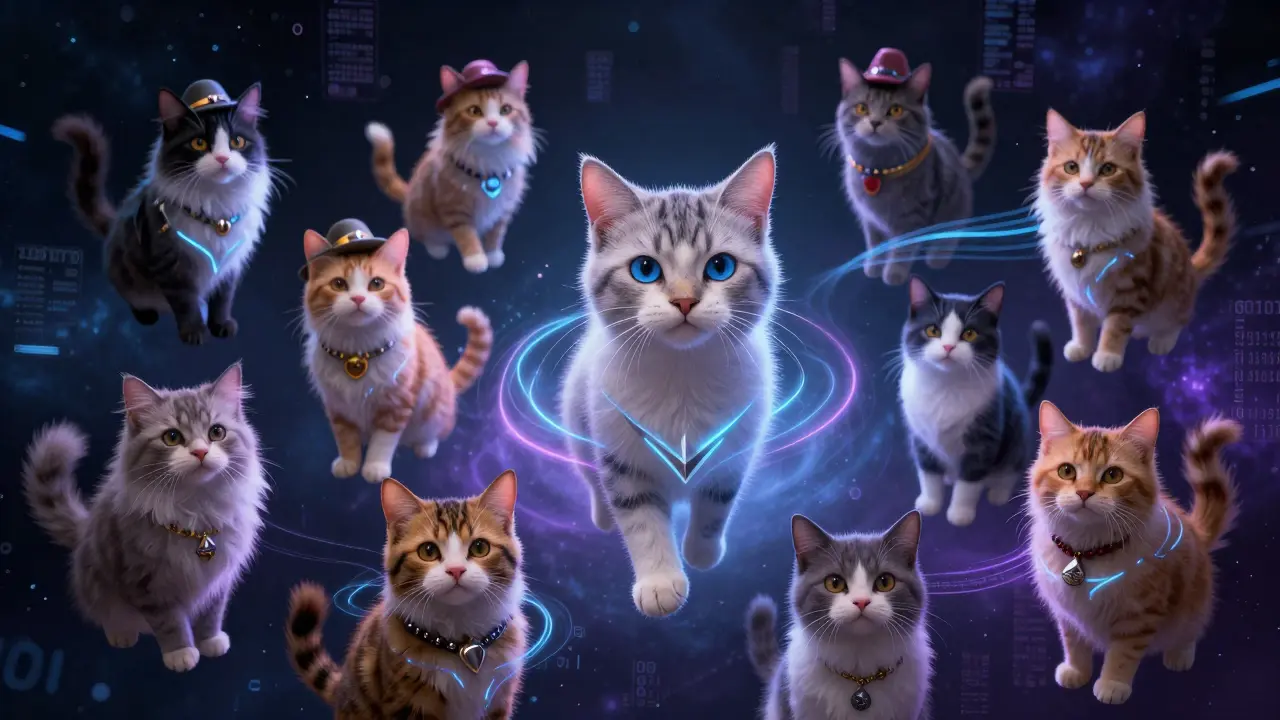 What is Mooncat (MOONCAT) crypto coin? The NFT-backed token explained