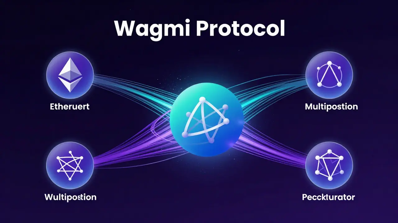 GMI tool optimizing liquidity across multiple blockchain pools.