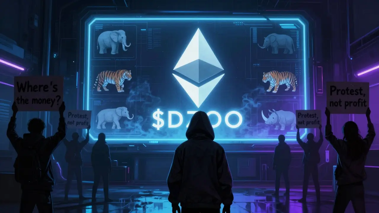 What is Degen Zoo (DZOO) crypto coin? The charity protest token explained