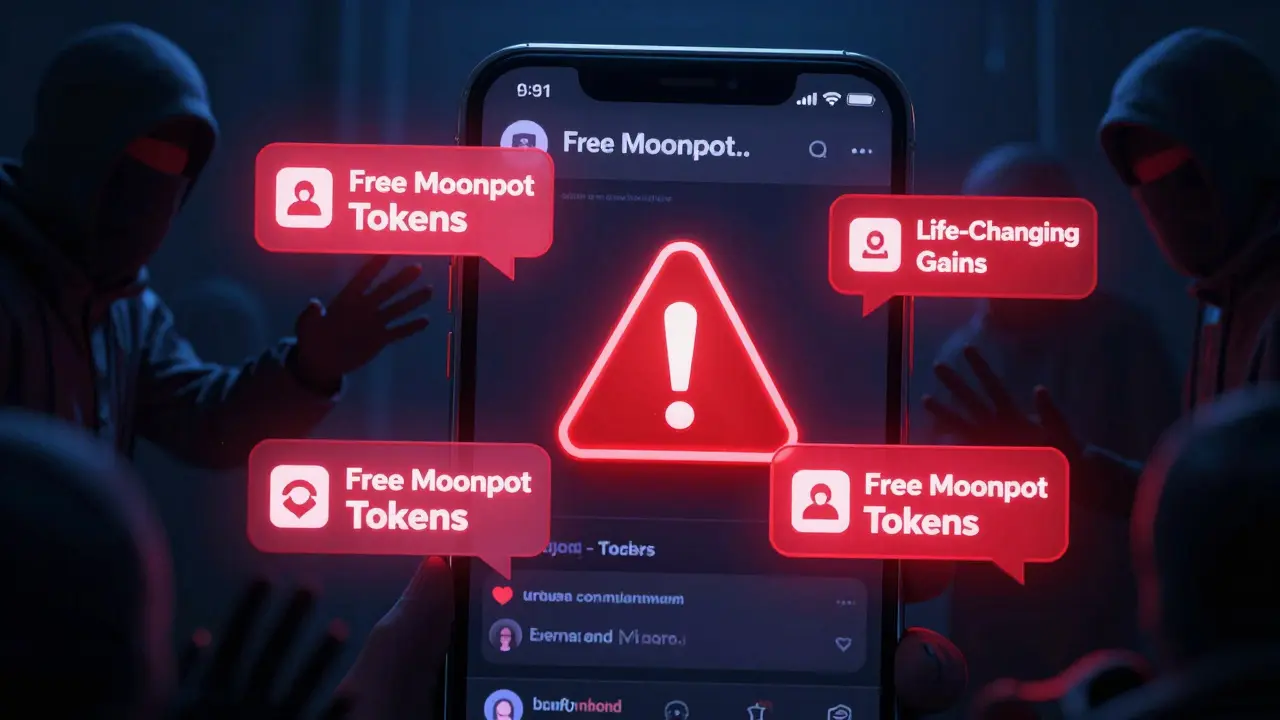 Moonpot (POTS) Airdrop: Facts, Risks, and How to Spot Scams