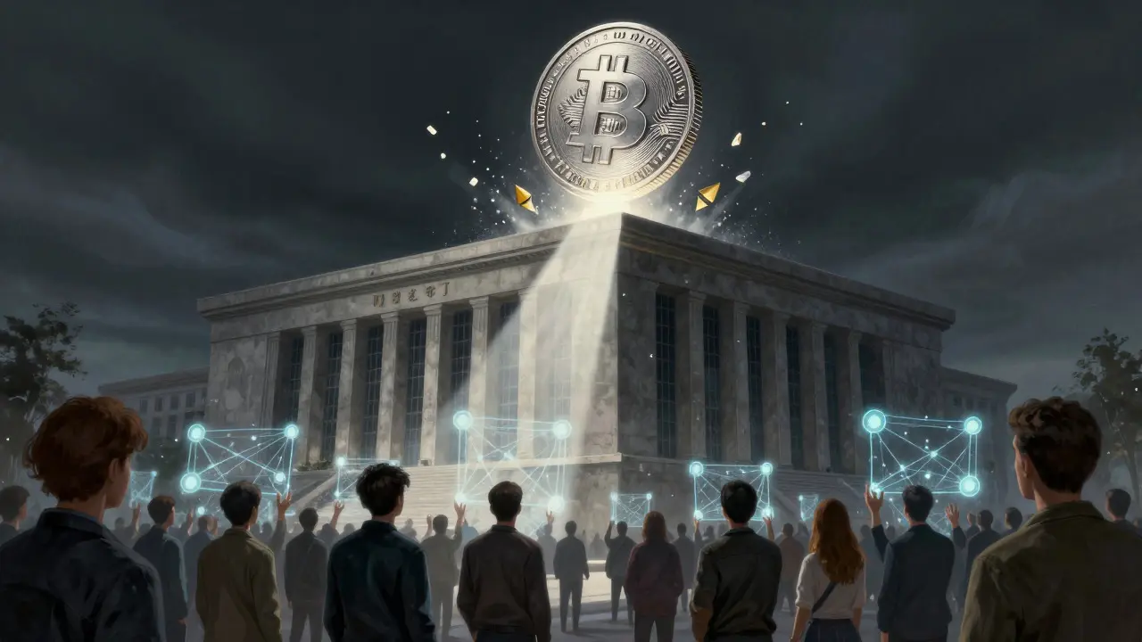 Government building crushing private crypto while promoting digital kyat