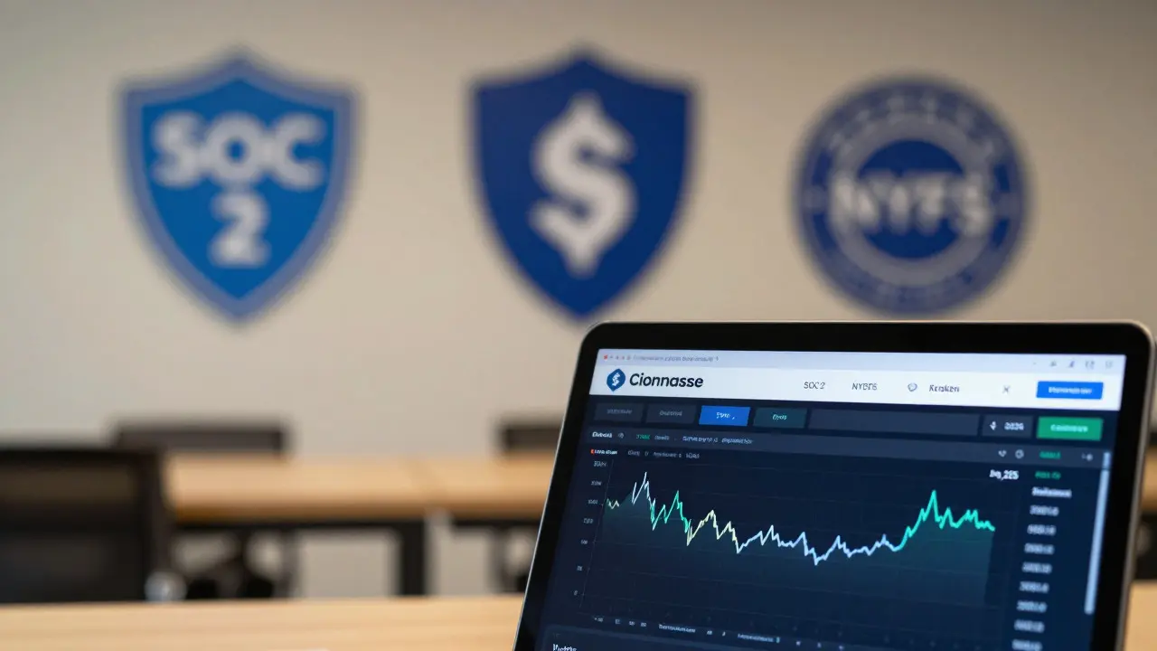 Secure trading interface representing legitimate crypto exchanges